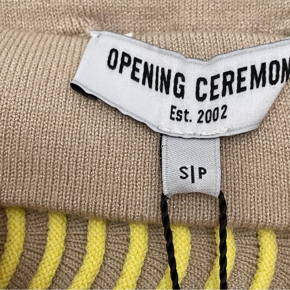 NWT Opening Ceremony Squiggle Skirt - Yellow - Picture 5 of 7